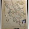 Image 1 : 10" x 13" Map "Graecia including Epirus and Thessalia with Part of Macedonia", ready for framing; & 