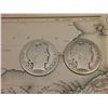 Image 2 : 10" x 13" Map of "Mauritania Numidia and Africa" ready for framing; & 1901 O & 1902 O Barber Half Do