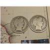 Image 2 : 10" x 13" Map of "Britaniia" ready for framing; & 1901 P & 1902 P Barber Half Dollars in G-AG.