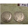 Image 2 : 10.5" x 11.5" "Physical Map of Australasia" ready for framing; & 1902 P & 1903 S Barber Half Dollars