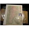 Image 1 : 8.5" x 11.25" Map of the Southern Portion of South America ready for framing; & 1902 P & 1903 P Barb