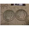 Image 2 : 9" x 11" Map "Ary Austro Hungarian Monarchy"; & 1907 D & 08 P Barber Half Dollars in AG-Good.