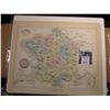 Image 1 : 9.25" x 11.25" Map "La France Universitaire Divisee en 18 Academies" ready for framing; & 1908 O & 1