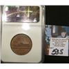 Image 2 : 1853 Merchant Token "H.B. West's Trained Dogs" NGC 64BN Very Scarce #2222610-006