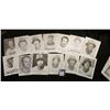 Image 1 : (33) Autographed Photo Baseball Cards. Uniface.
