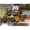 Image 2 : (9) Railroad Metal Buttons, (1) Railroad Tie clasp and (6) Railroad Post Cards.