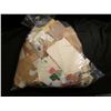 Image 2 : Several thousand mostly Foreign Used and Mint Postage Stamps, lots are on paper. I never had time to