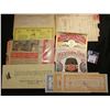 Image 2 : Two different Nebraska Cigar Box Labels in near Mint condition; & several other pieces of Nebraska m