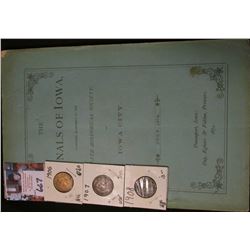 July, 1874 "Annals of Iowa", Historical Department of Iowa, Des Moines, Iowa; & 1906, 07, & 08 India