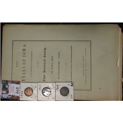 October, 1865 "Annals of Iowa", Historical Department of Iowa, Des Moines, Iowa; & 1906, , 07, & 190