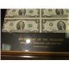 Image 2 : Series 1976 Un-cut Sheet of (16) $2 Federal Reserve Notes "Department of the Treasury Bureau of Engr