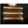 Image 1 : 1961 P, 62 P, & 64 D  Solid date Rolls of Uncirculated Lincoln Cents in plastic tubes, I have not op