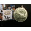 Image 2 : 1976 Iowa American Revolution Bicentennial Sterling Silver Medallion, depicts State Seal and stylize