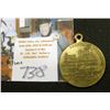 Image 2 : Brass Pendant "Founder of Modern Railways George Stephenson", "Commem. Medallion Railway Centenary 1