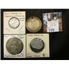 Image 2 : (2) "Hayford Post/No.5/American/Legion/Cedar Rapids, Ia.", Good for 5c & 10c Tokens; "First Conf. Of