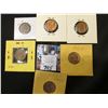 Image 2 : 1909 Indian Head Cent, Fine; 1931 D VF, 40 P Red BU, 40 S Red-brown Unc, & (2) 42 D Uncirculated Lin