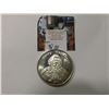 Image 1 : "Merry Christmas/From/Santa", One Troy Ounce .999 Fine Silver Medallion, BU.