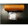 Image 1 : 1957 P Original Bank wrapped BU Roll of Washington Silver Quarters, (40 pcs.).