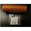 Image 1 : 1956 D Original Bank wrapped BU Roll of Washington Silver Quarters, (40 pcs.).