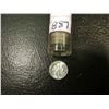 Image 2 : Plastic tube which 'Doc' says contains a complete BU Set of Roosevelt Dimes 1946-64. The tube looks 