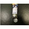 Image 2 : 1957 P Solid date roll of Brilliant Uncirculated Roosevelt Dimes in a plastic tube.