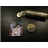 Image 2 : 1947 D Solid date roll of Brilliant Uncirculated Roosevelt Dimes in a plastic tube.