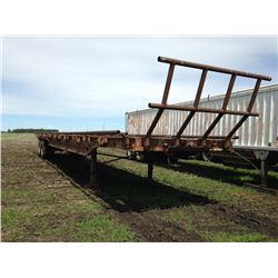45' TANDEM HIGHBOY C/W PIPE BALE RACKS