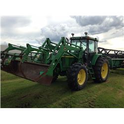 JOHN DEERE 7510 FWA 115 HP TRACTRO