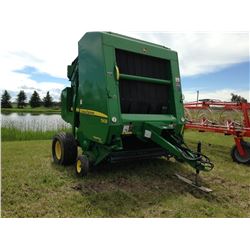 2008 JOHN DEERE 568 ROUND BALER