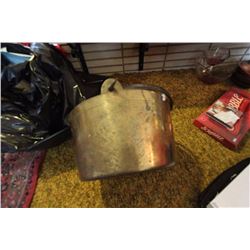 Brass Bucket (Solid)
