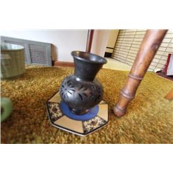 Black Vase, Wedgewood Plate