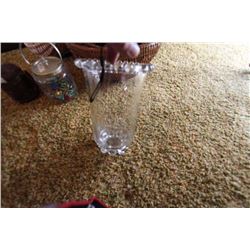 Clear Glass Vase
