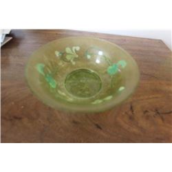 End Of Day Green Bowl