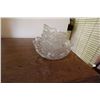 Image 1 : Pinwheel Lead Crystal Fruit Bowl And Nappies (5)