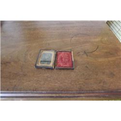 Leather Bound 1800's Picture Case