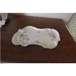 Unmarked Limoge Sandwich Plate