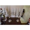 Image 1 : Pair of Candelabras Solid Silver