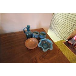 Fluted Dish, Jug, Cream & Sugar