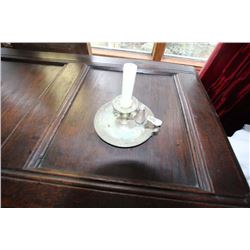 Silver Candle Holders - Finger With Snuffs