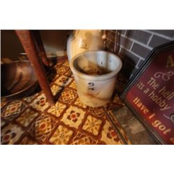 2 Gallon Redwing Crock