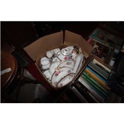 American Beauty Royal Albert China Box Full