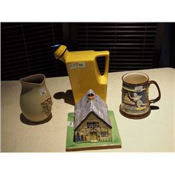 Vase - Beswick Clay House - Water Bottle- Royal Doulton Mug