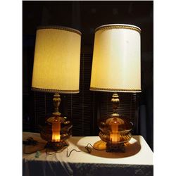 Amber Lamps pr 1970's