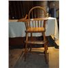 Image 1 : Antique Wood High Chair