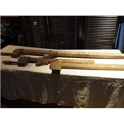 Antique Clamps to make Table tops