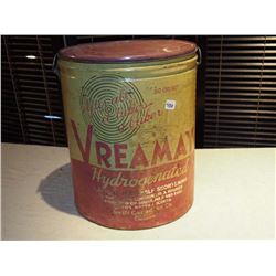 Vreamy Tin 50lbs Vegetable Shortening