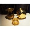 Image 2 : Union Pacific RR Brass / Brass Spittoon / Glass Spittoon