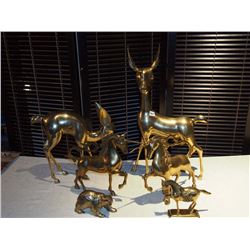 Brass Deers / Unicorns / Bear / Horse