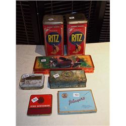 7 Tins 2 Ritz 1 Elvis 2 Players 2 others