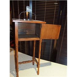 Wooden Tobacco holder w/ Ashtray